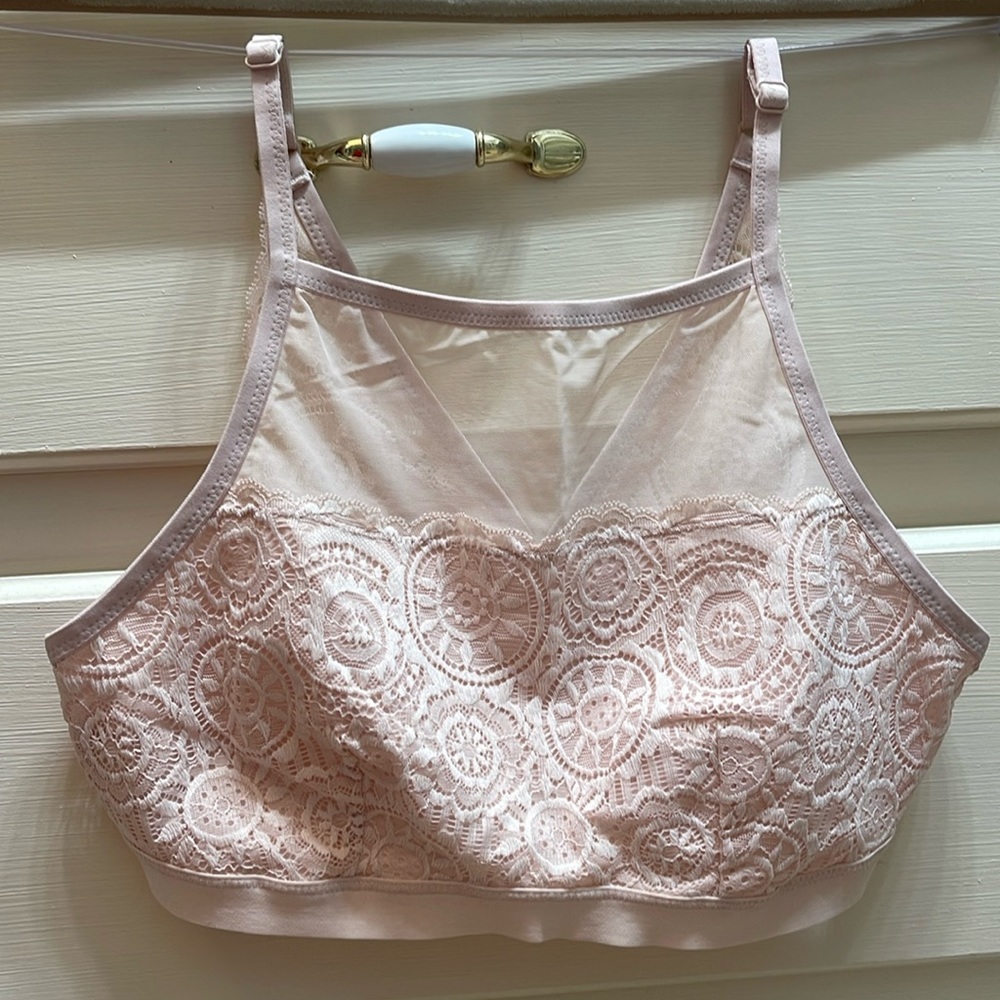 Aerie Mesh Trim Bralette